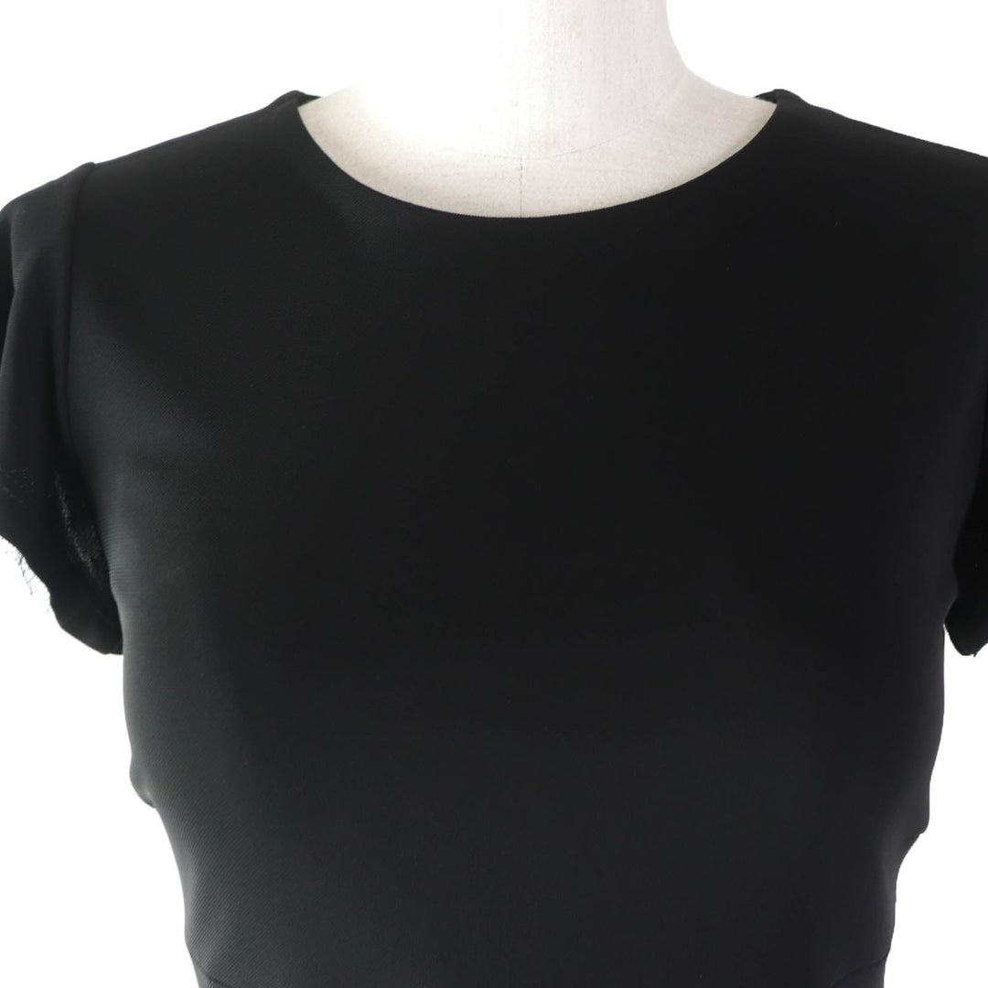 RED VALENTINO one piece Main: 100% rayon, Lining: 100% nylon black Women XS Used Authentic