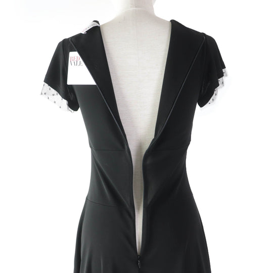 RED VALENTINO one piece Main: 100% rayon, Lining: 100% nylon black Women XS Used Authentic