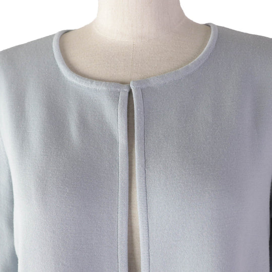FOXEY cardigan 43364 Main: 100% wool Light blue Noel Women Size unknown Used Authentic