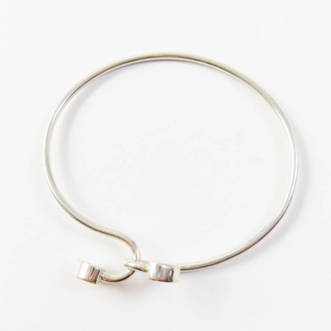 TIFFANY&Co. Bangle Main: AG925, Part: 750 Silver gold Double heart Women Used Authentic