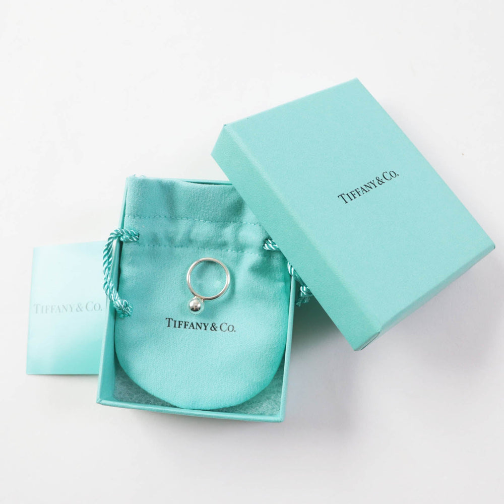 TIFFANY&Co. Ring Main: AG925 Silver hardware Women Used Authentic