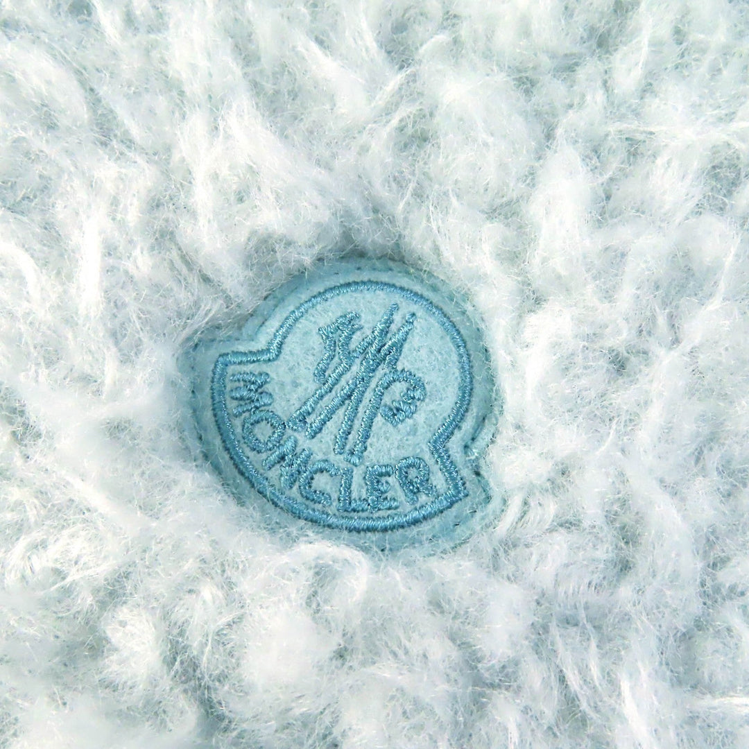 MONCLER Down vest Outer: 100% polyester, Lining: 100% nylon, Filling: 90% down, Filling: 10% feather, Hood: 100% nylon, Hood lining: 100% nylon Light blue ACHARD VEST Women 00 Used Authentic