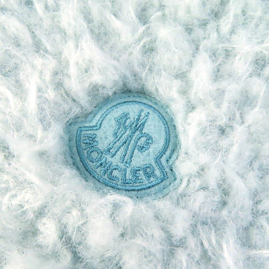 MONCLER Down vest Outer: 100% polyester, Lining: 100% nylon, Filling: 90% down, Filling: 10% feather, Hood: 100% nylon, Hood lining: 100% nylon Light blue ACHARD VEST Women 00 Used Authentic