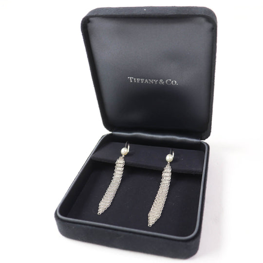 TIFFANY&Co. Pierce Main: AG925, Part: Pearl Silver Women Used Authentic