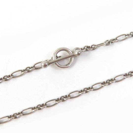 Georg Jensen Necklace Main: AG925, Part: Garnet Silver Red 2002 Year Pendant Women Used Authentic