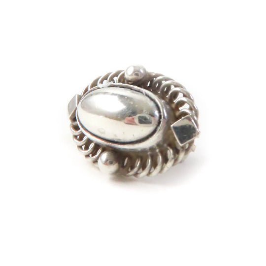 Georg Jensen Earring Main: SV925 Silver 2004 Ear Clip Women Used Authentic