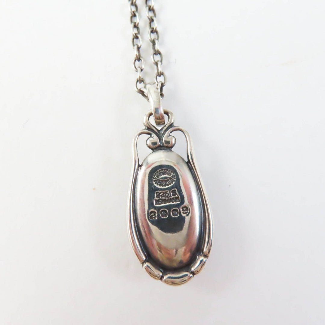 Georg Jensen Necklace Main: SV925, Part: Lapis lazuli Silver blue Women Used Authentic