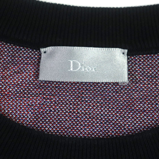 Dior HOMME knit 46M6252T890 Main: 100% cotton Multi mens XS Used Authentic
