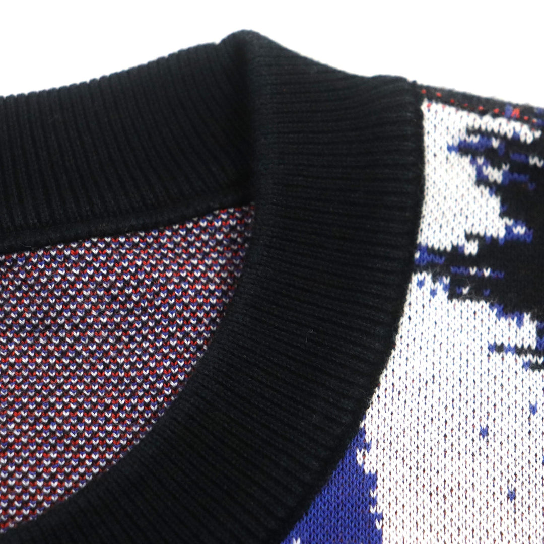 Dior HOMME knit 46M6252T890 Main: 100% cotton Multi mens XS Used Authentic