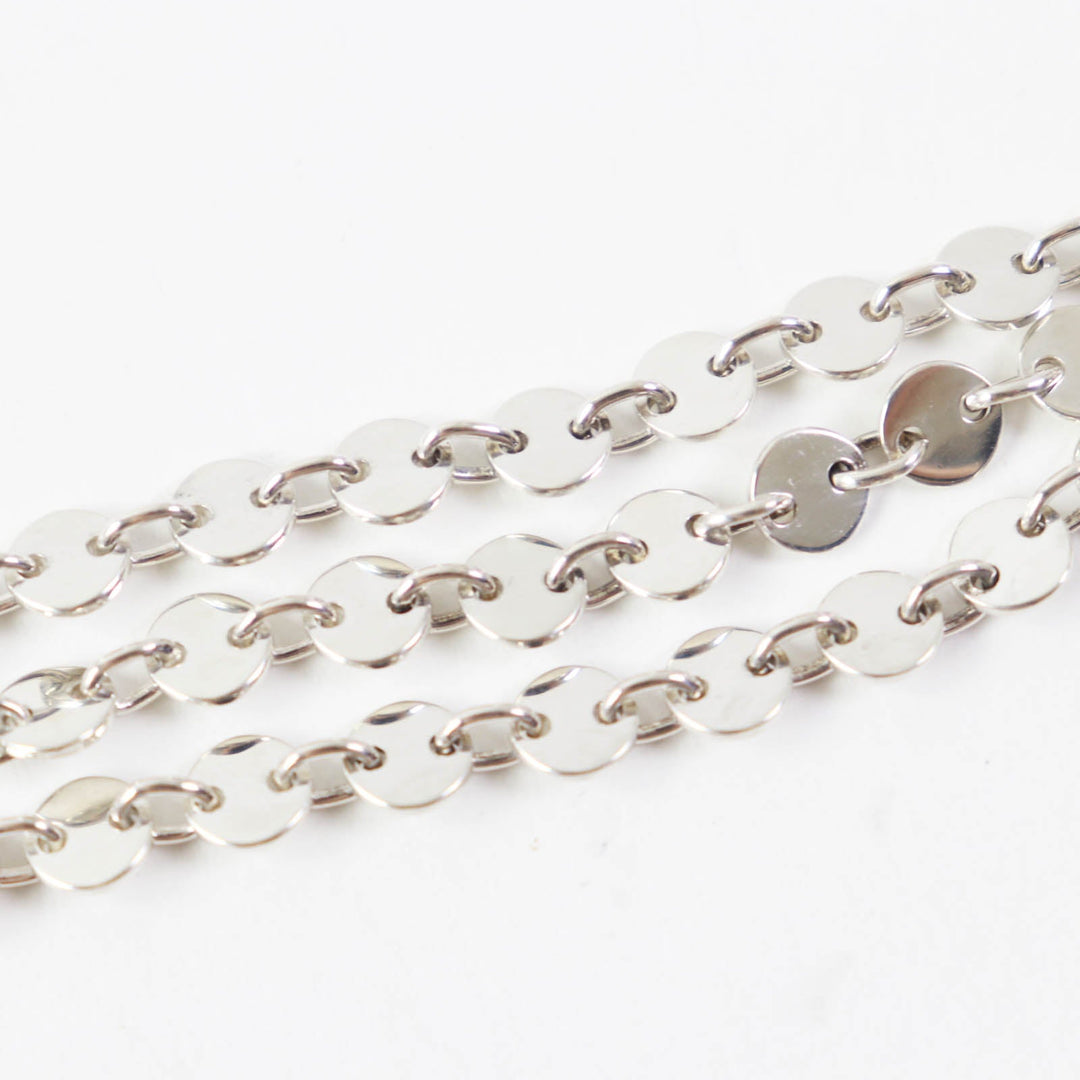 HERMES bracelet Main�FAG925 Silver Confetti Women Used Authentic