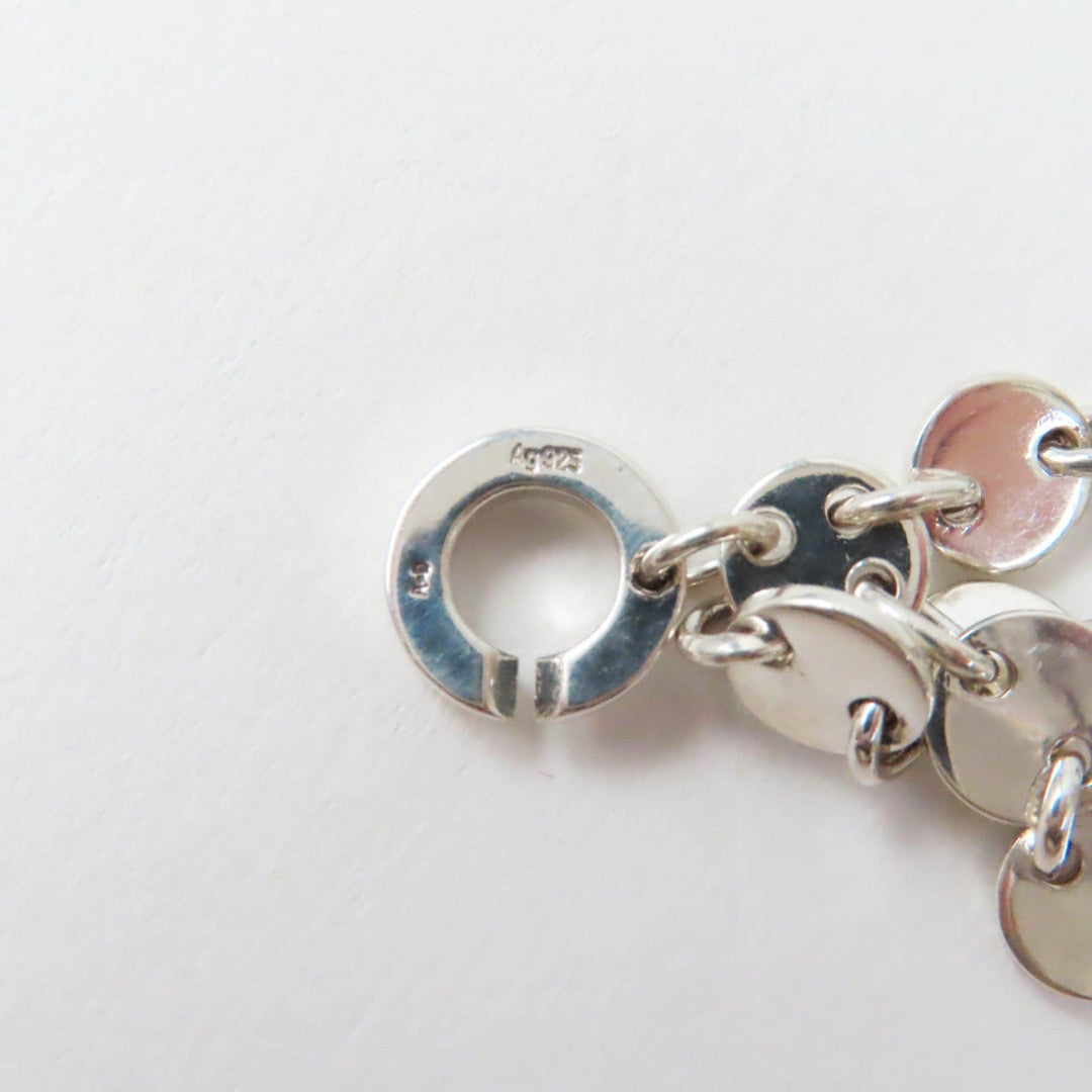HERMES bracelet Main�FAG925 Silver Confetti Women Used Authentic