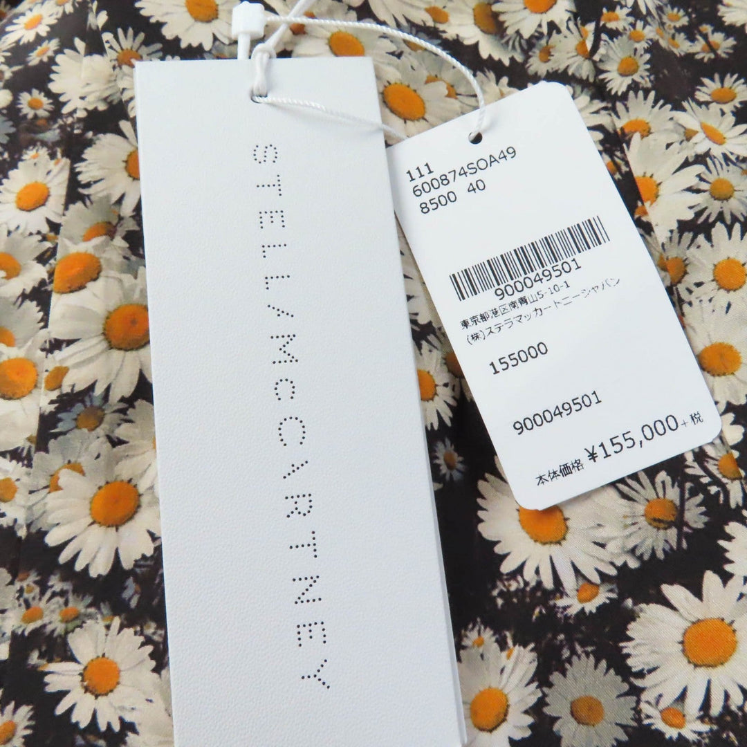 Stella McCartney one piece Main: 100% silk, Part: 100% cotton multicolor Women 40 Used Authentic