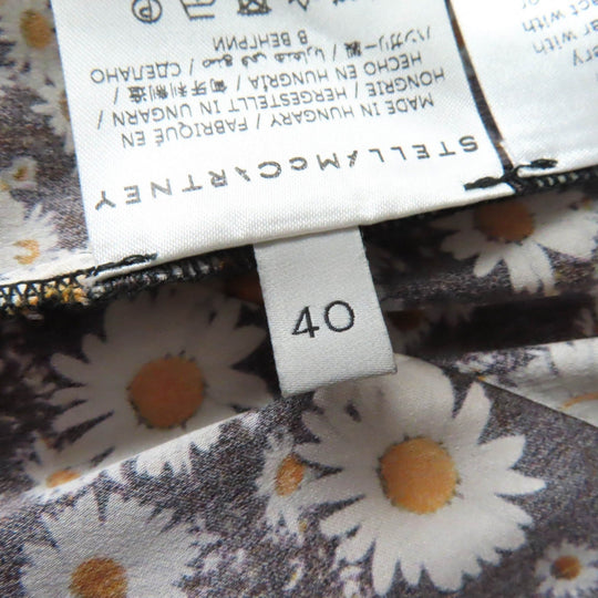 Stella McCartney one piece Main: 100% silk, Part: 100% cotton multicolor Women 40 Used Authentic