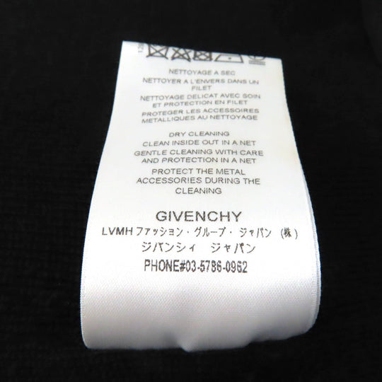GIVENCHY Jacket BMOOMN40BG Outer: 100% wool, Lining: 100% wool, Part: 100% polyester Black White Women S Used Authentic