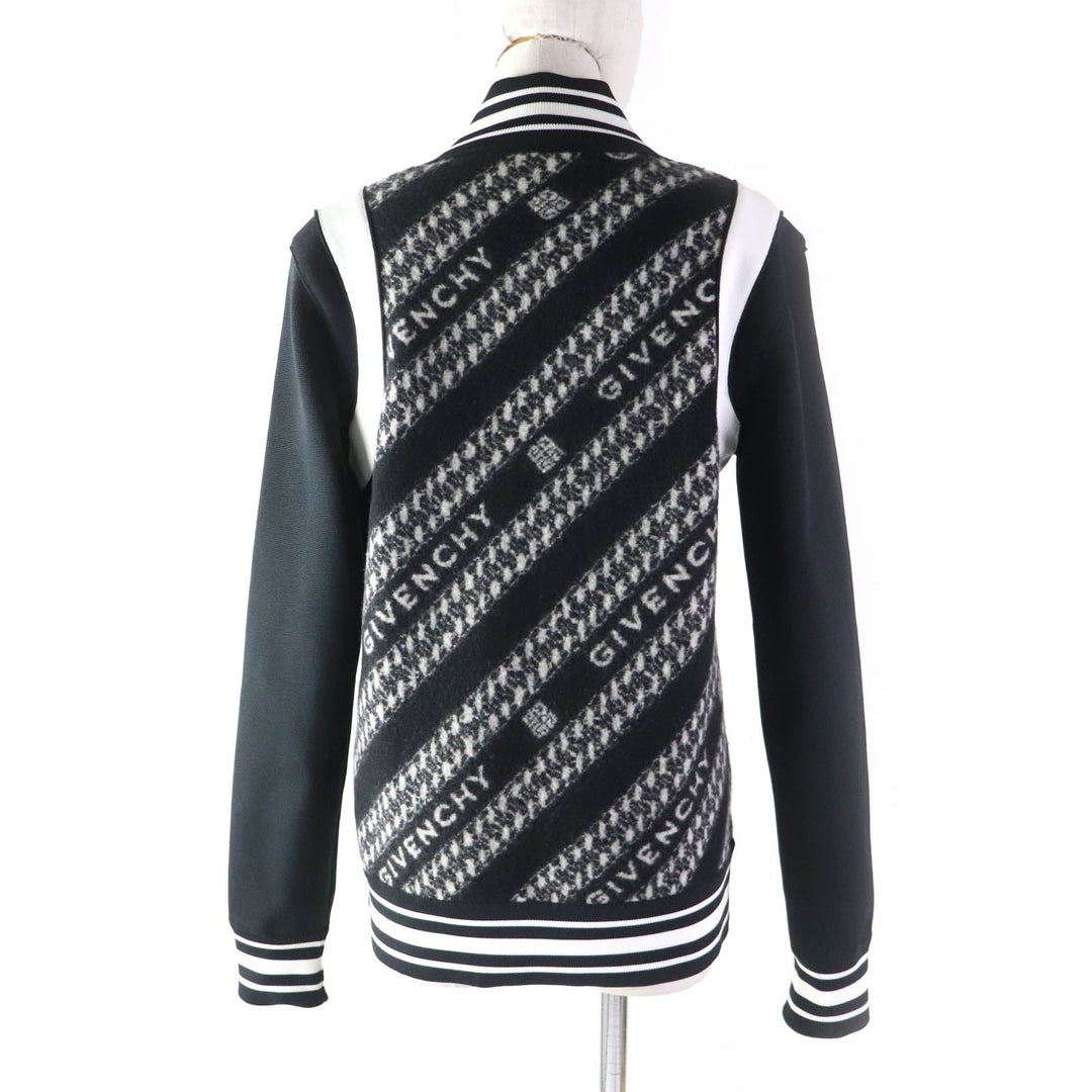 GIVENCHY Jacket BMOOMN40BG Outer: 100% wool, Lining: 100% wool, Part: 100% polyester Black White Women S Used Authentic