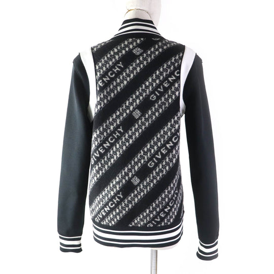 GIVENCHY Jacket BMOOMN40BG Outer: 100% wool, Lining: 100% wool, Part: 100% polyester Black White Women S Used Authentic