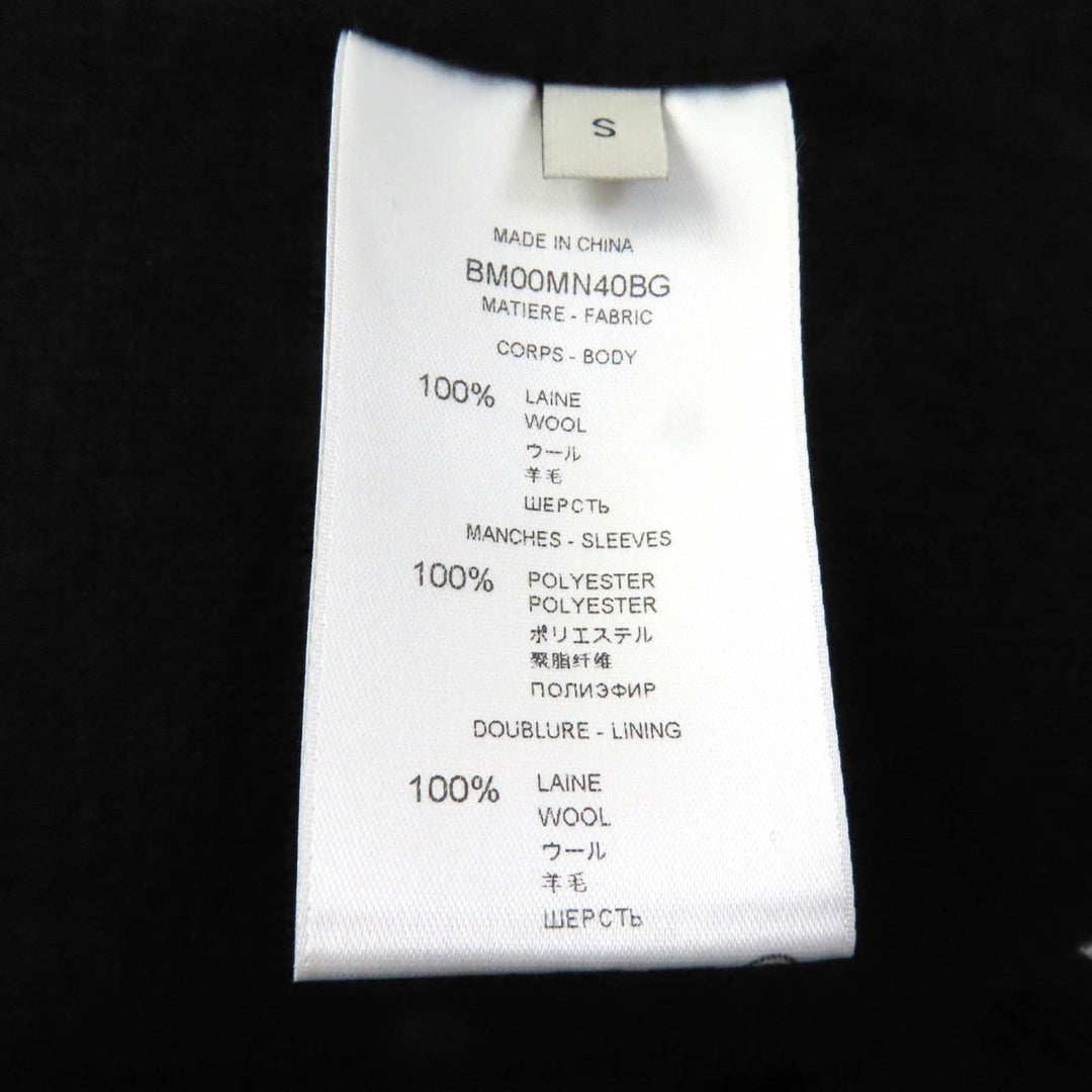 GIVENCHY Jacket BMOOMN40BG Outer: 100% wool, Lining: 100% wool, Part: 100% polyester Black White Women S Used Authentic