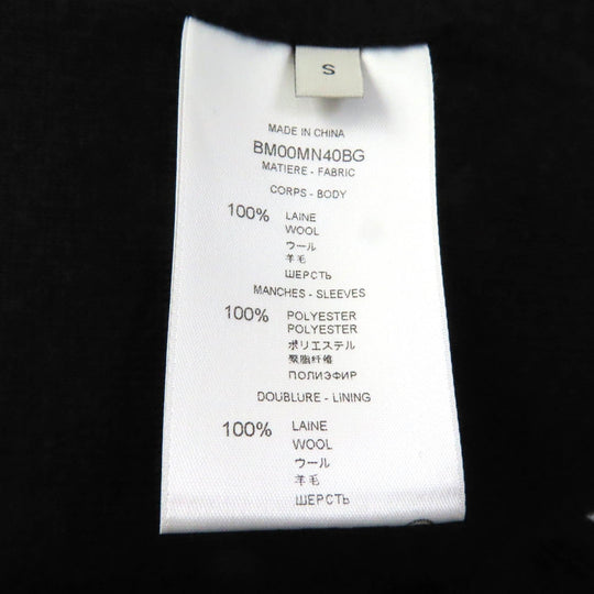 GIVENCHY Jacket BMOOMN40BG Outer: 100% wool, Lining: 100% wool, Part: 100% polyester Black White Women S Used Authentic