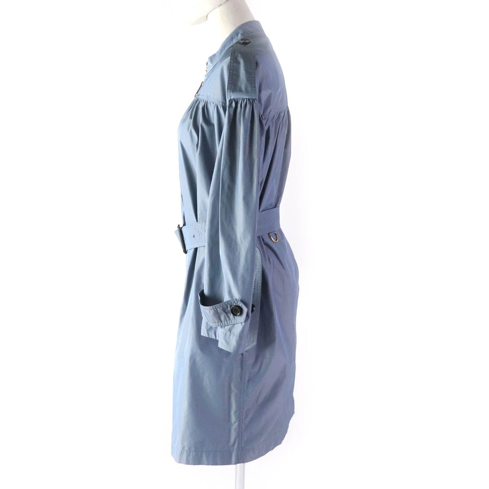 BURBERRY coat 4054116 Outer: 100% polyester, Lining: 100% polyester blue Women 36 Used Authentic