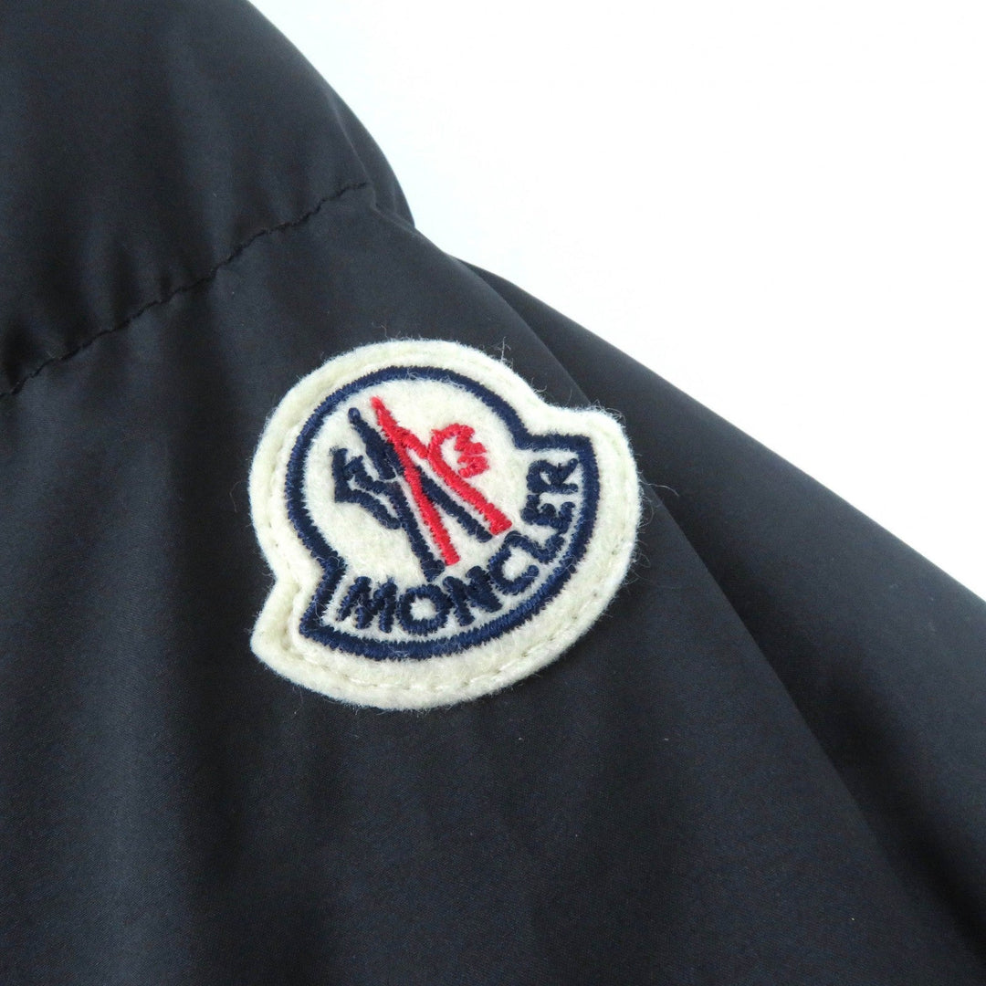 MONCLER down coat Outer: 100% polyester, Lining: 100% polyester, Filling: 90% down, Filling: 10% feather, Fur: lamb fur black BUSARD Women 4 Used Authentic