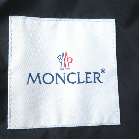 MONCLER down coat Outer: 100% polyester, Lining: 100% polyester, Filling: 90% down, Filling: 10% feather, Fur: lamb fur black BUSARD Women 4 Used Authentic