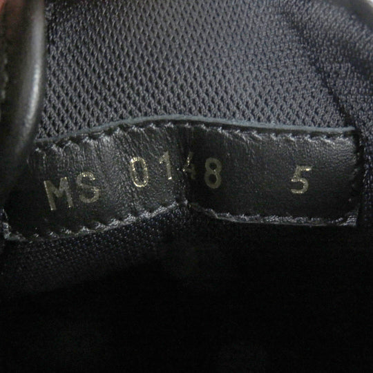 LOUIS VUITTON Low cut sneakers Main: Monogram Eclipse black Rivoli line mens 5 Used Authentic