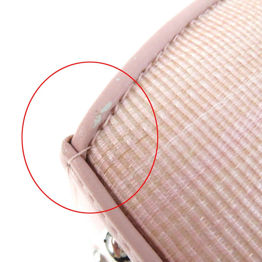 COMTESSE Handbag 7166 Main: Horsehair Part: Cowhide pink Princess Women Used Authentic