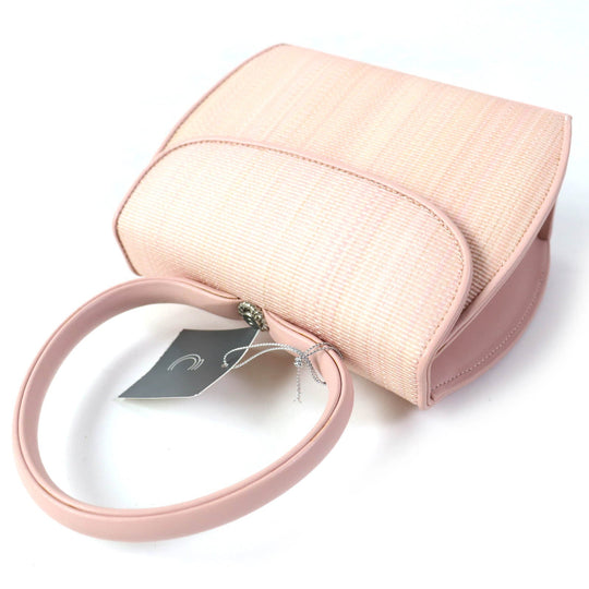 COMTESSE Handbag 7166 Main: Horsehair Part: Cowhide pink Princess Women Used Authentic