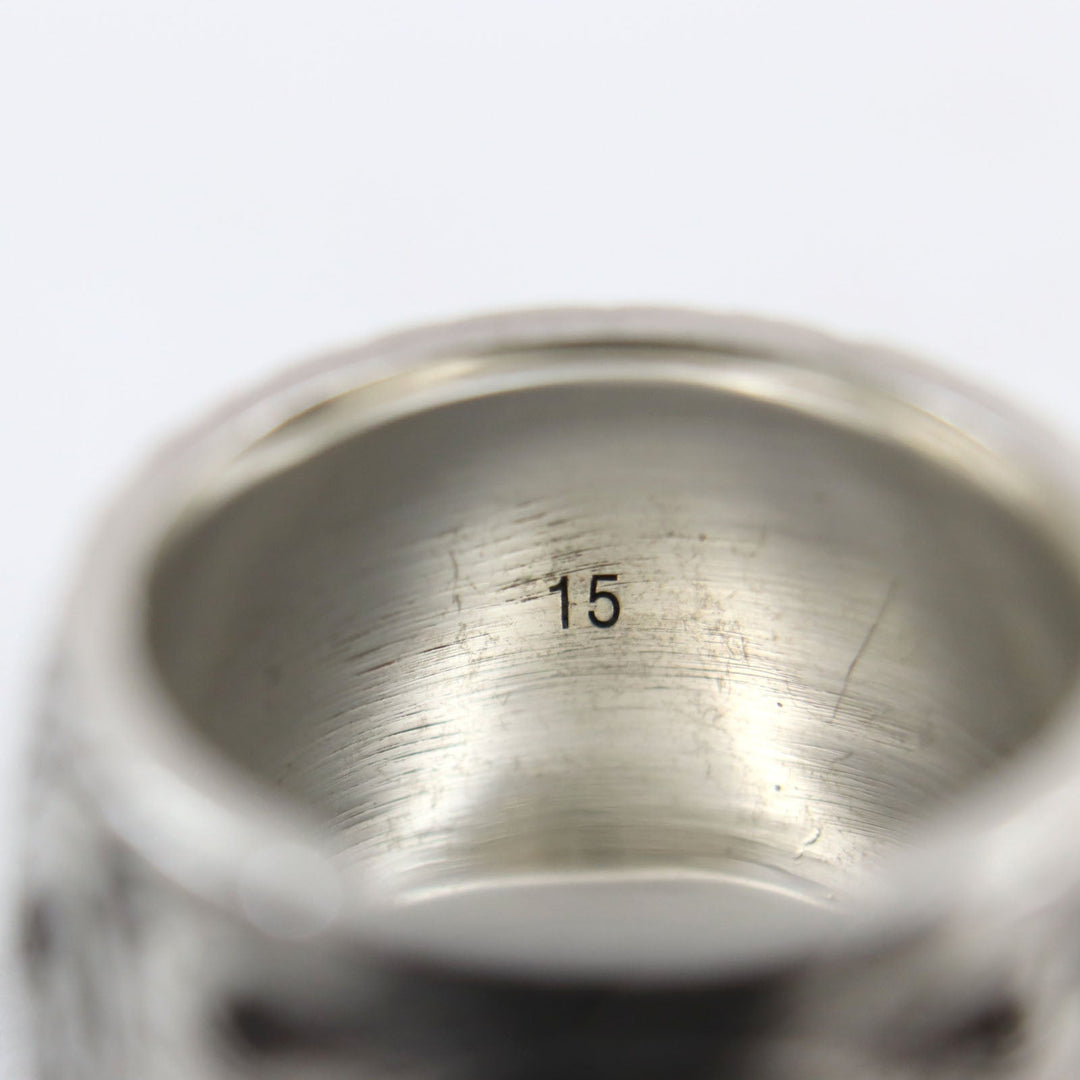 GUCCI Ring 433573 Main�FAG925 Silver Cat Head Arabesque Garden Women(Unisex) Used Authentic