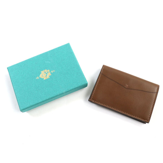 EDWARD GREEN Card Case Main: Leather Brown unisex(Unisex) Used Authentic