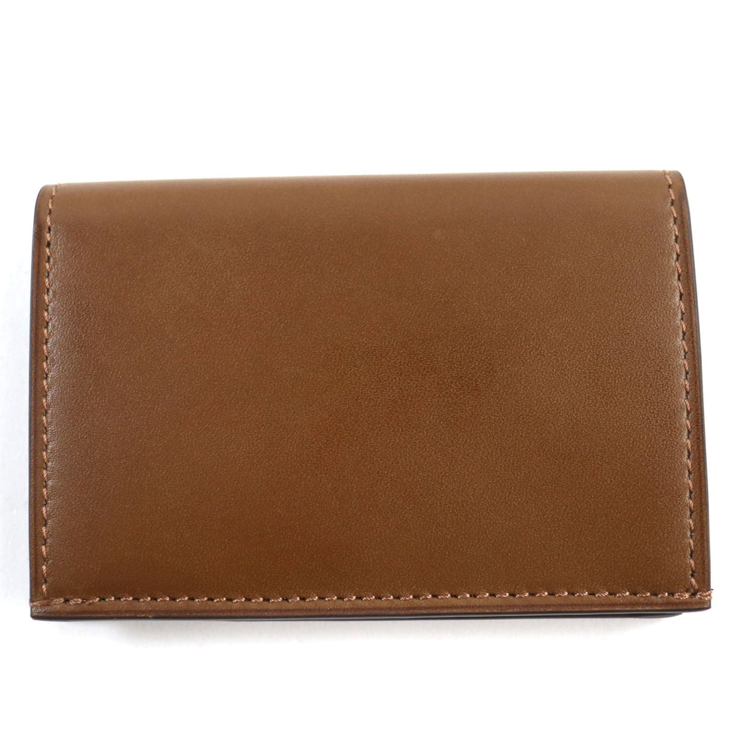 EDWARD GREEN Card Case Main: Leather Brown unisex(Unisex) Used Authentic