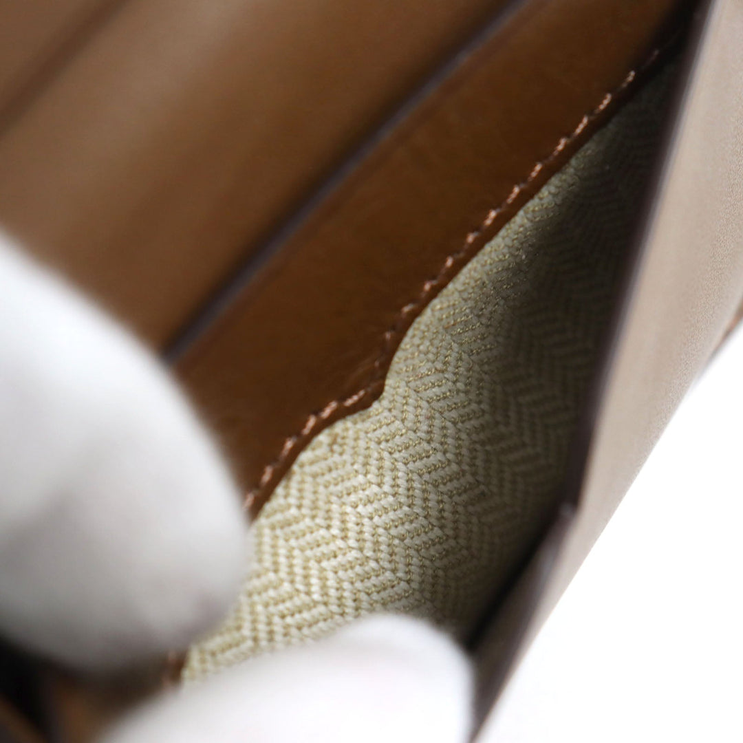 EDWARD GREEN Card Case Main: Leather Brown unisex(Unisex) Used Authentic