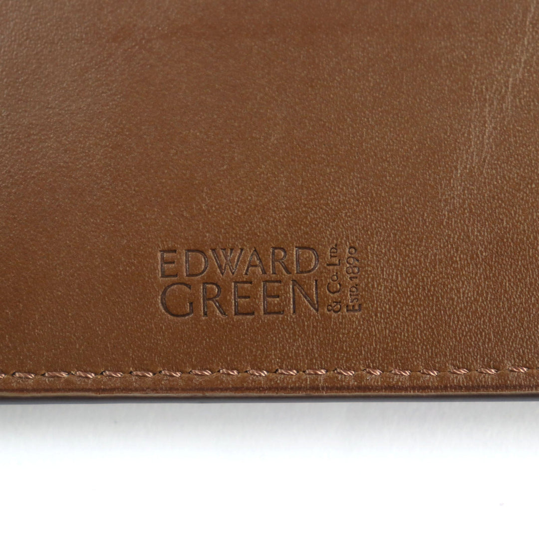 EDWARD GREEN Card Case Main: Leather Brown unisex(Unisex) Used Authentic
