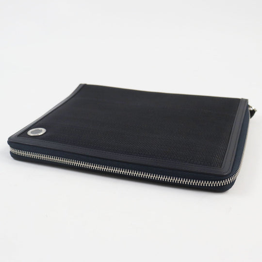 COMTESSE Notebook cover Main: Horsehair Part: Leather black mens Used Authentic