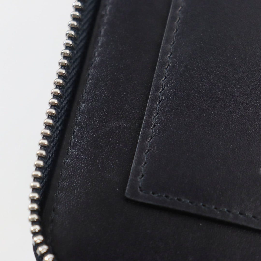 COMTESSE Notebook cover Main: Horsehair Part: Leather black mens Used Authentic