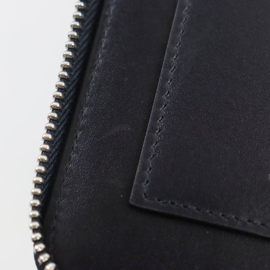 COMTESSE Notebook cover Main: Horsehair Part: Leather black mens Used Authentic