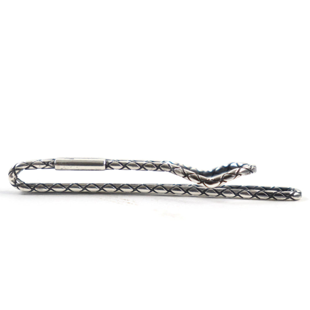 BOTTEGAVENETA Tie pin Main�FAG925 Silver mens Used Authentic