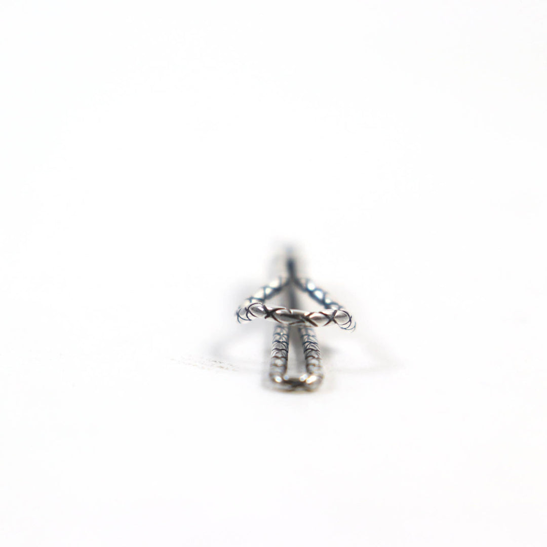BOTTEGAVENETA Tie pin Main�FAG925 Silver mens Used Authentic