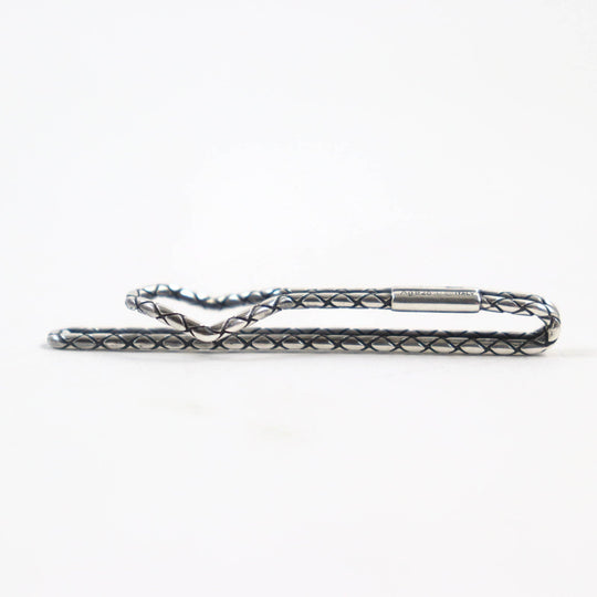 BOTTEGAVENETA Tie pin Main�FAG925 Silver mens Used Authentic