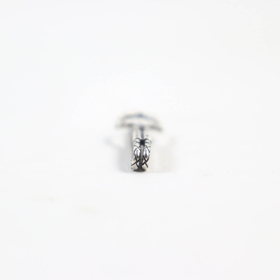 BOTTEGAVENETA Tie pin Main�FAG925 Silver mens Used Authentic