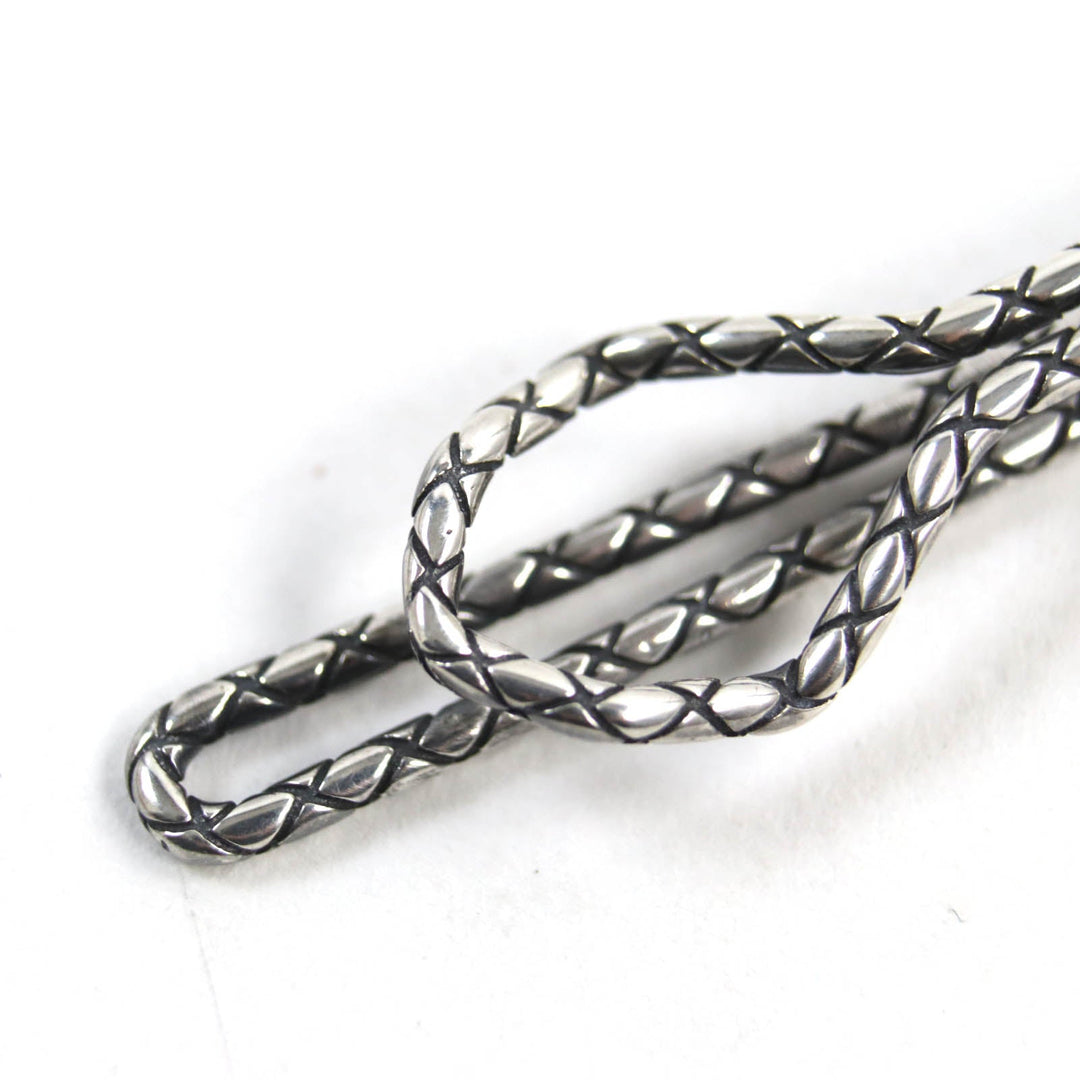 BOTTEGAVENETA Tie pin Main�FAG925 Silver mens Used Authentic