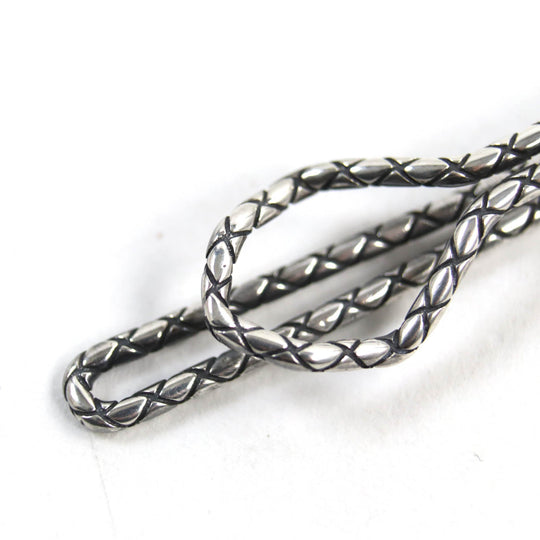 BOTTEGAVENETA Tie pin Main�FAG925 Silver mens Used Authentic