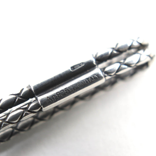 BOTTEGAVENETA Tie pin Main�FAG925 Silver mens Used Authentic