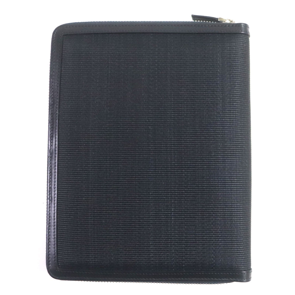 COMTESSE Notebook cover horsehair leather Navy mens(Unisex) Used Authentic
