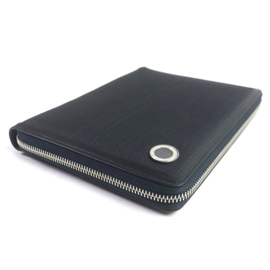 COMTESSE Notebook cover horsehair leather Navy mens(Unisex) Used Authentic