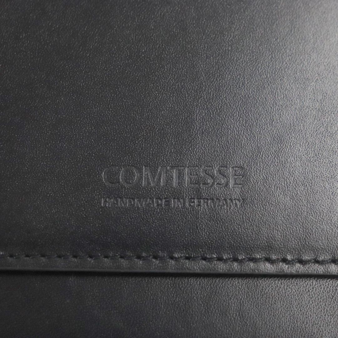 COMTESSE Notebook cover horsehair leather Navy mens(Unisex) Used Authentic