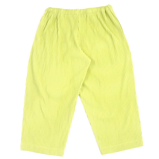 HOMME PLISSE ISSEY MIYAKE setup HP03JD240 HP03JF241 Outer: 100% polyester, Lining: 100% polyester yellow-green mens 1 Used Authentic