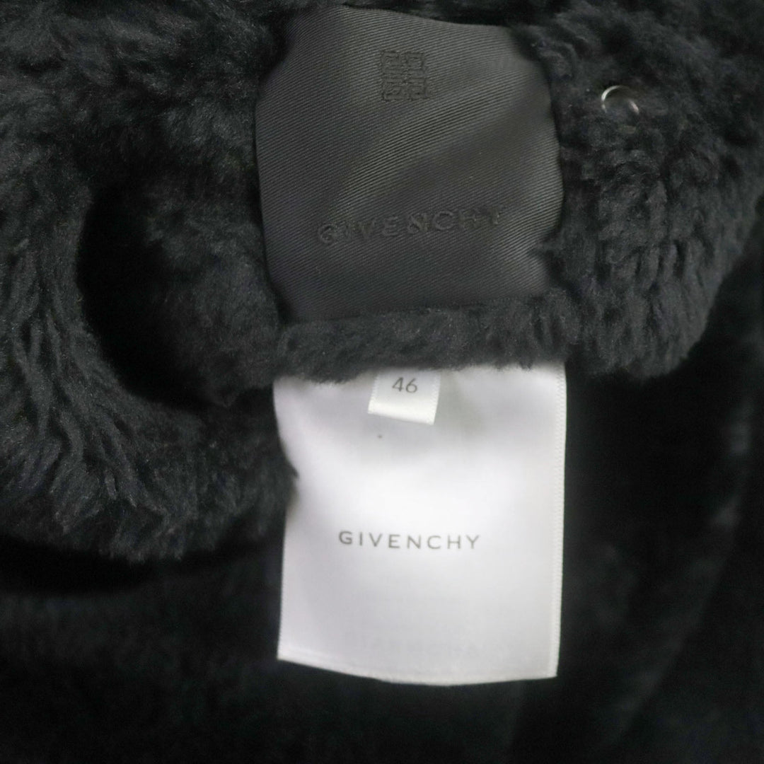 GIVENCHY coat BM00Z113YT Outer: 100% polyester, Lining: 100% polyester black mens 46 Used Authentic