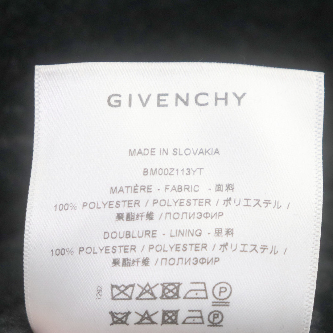 GIVENCHY coat BM00Z113YT Outer: 100% polyester, Lining: 100% polyester black mens 46 Used Authentic