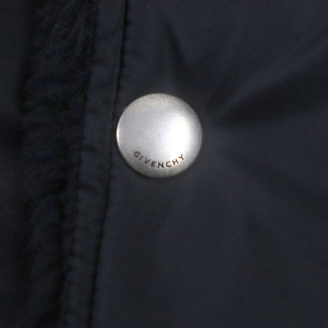 GIVENCHY coat BM00Z113YT Outer: 100% polyester, Lining: 100% polyester black mens 46 Used Authentic
